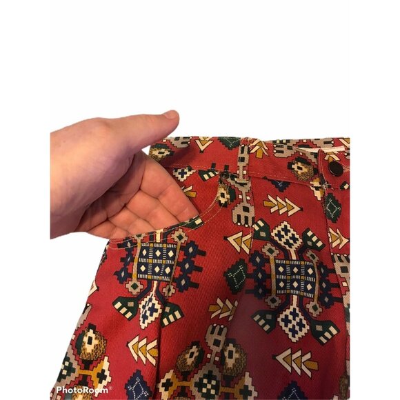 Gotcha Covered Women's Size 14 Skirt Midi Red Good Preowned Condition - Picture 10 of 10